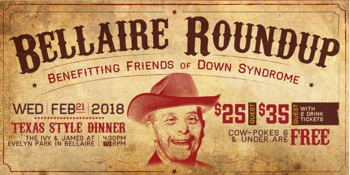 Bellaire Roundup Benefitting Friends of Down Syndrome