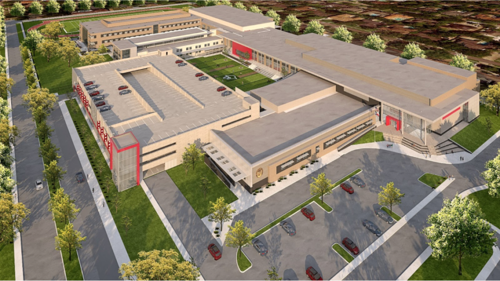 The HISD Bond Office shares plans for the new Bellaire High School