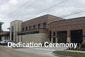 City of Bellaire Police Department Dedication Ceremony