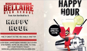 Alumni & Friends of Bellaire H.S. happy Hour Social