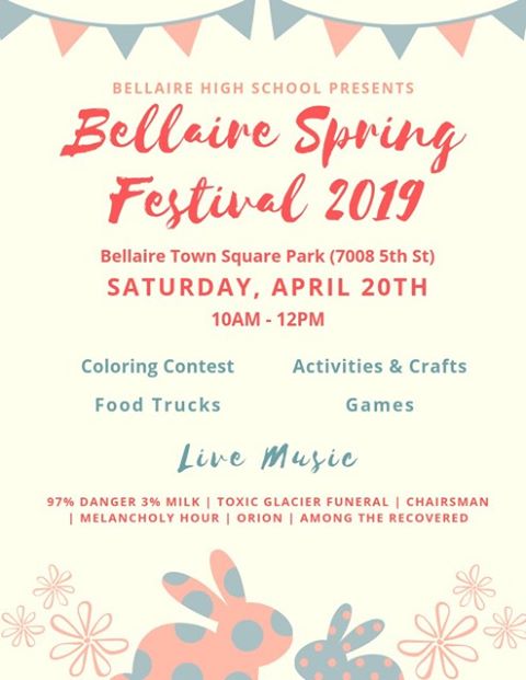 BHS Spring Festival Flyer