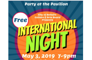 CANCELED – International Night and Party at the Pavilion