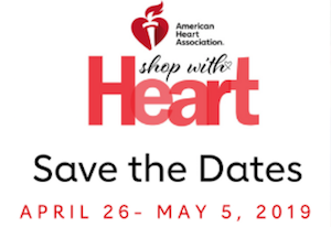 American Heart Association presents Shop With Heart Card Kick-Off Event