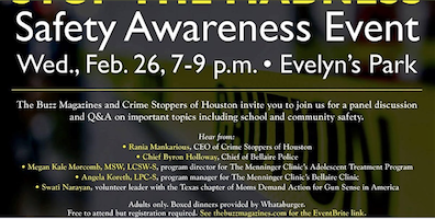 Safety Event Evelyn's Park