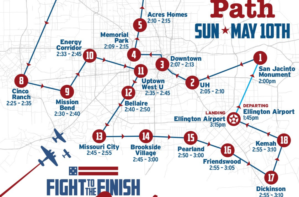 Watch the sky for two special flyovers this week.