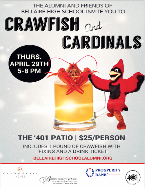 Crawfish and Cardinals