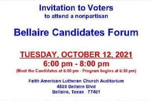 Bellaire Candidates Forum