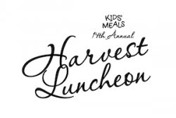 kids meals harvest luncheon