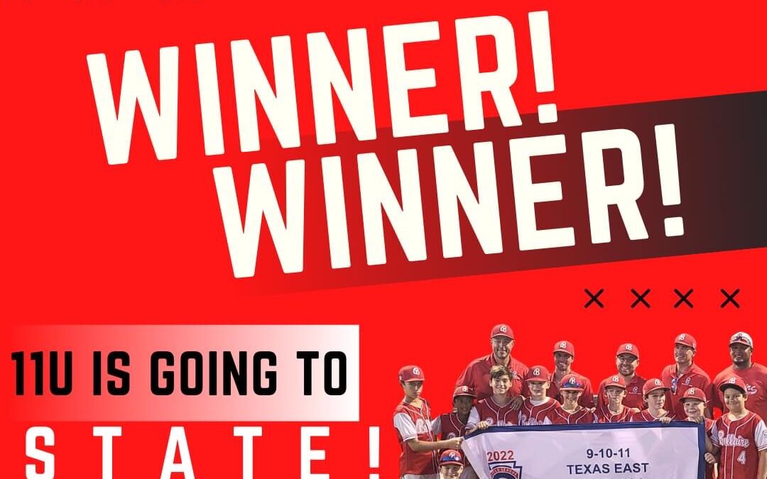 Bellaire Little League’s 11U team is going to State!