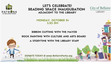 Bellaire Library reading space