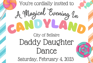 Daddy Daughter Dance February 4, 2023