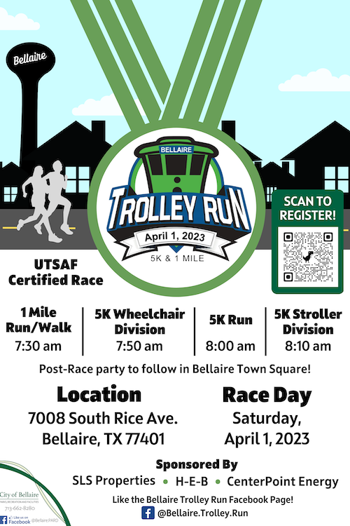 Bellaire Trolley Run, April 1, 2023 