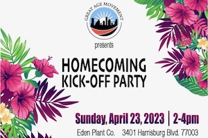 The Great Age Movement Hosts a French Tropical Soirée Homecoming Party