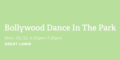 Bollywood Dance in the Park
