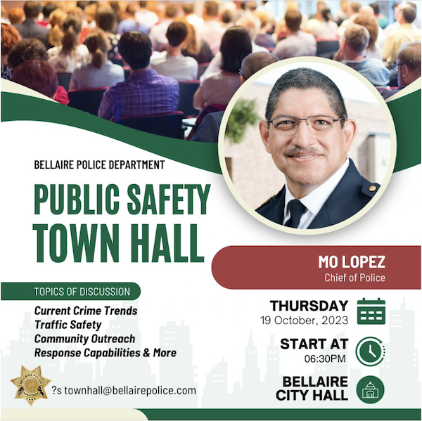 Bellaire Public Safety Town Hall