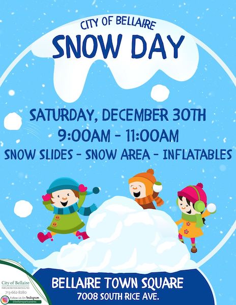 City of Bellaire Snow Day