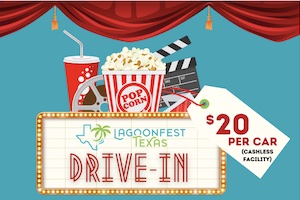 Friday Night Drive In Movies at LagoonFest