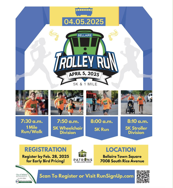 Bellaire Trolley Run 2025