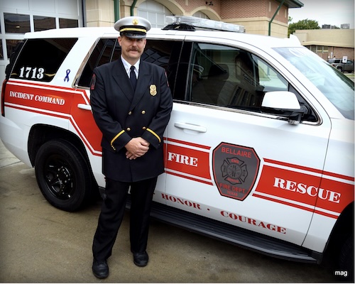 Bellaire Fire Chief Davis Farquhar