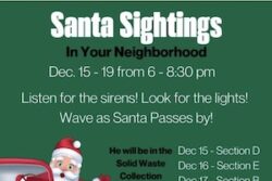 Santa Sightings