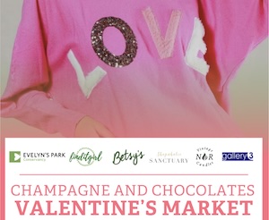 Champagne and Chocolates Valentine’s Market
