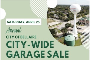 Bellaire Citywide Garage Sale 2026
