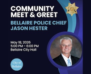 Bellaire Police Chief Meet & Greet