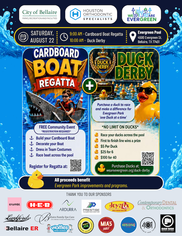 Duck Derby at Evergreen Pool