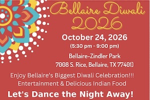 Bellaire Diwali 2026