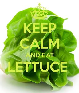 eat lettuce