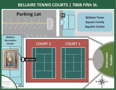 bellaire tennis courts