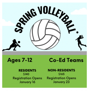 Spring Volleyball Registration